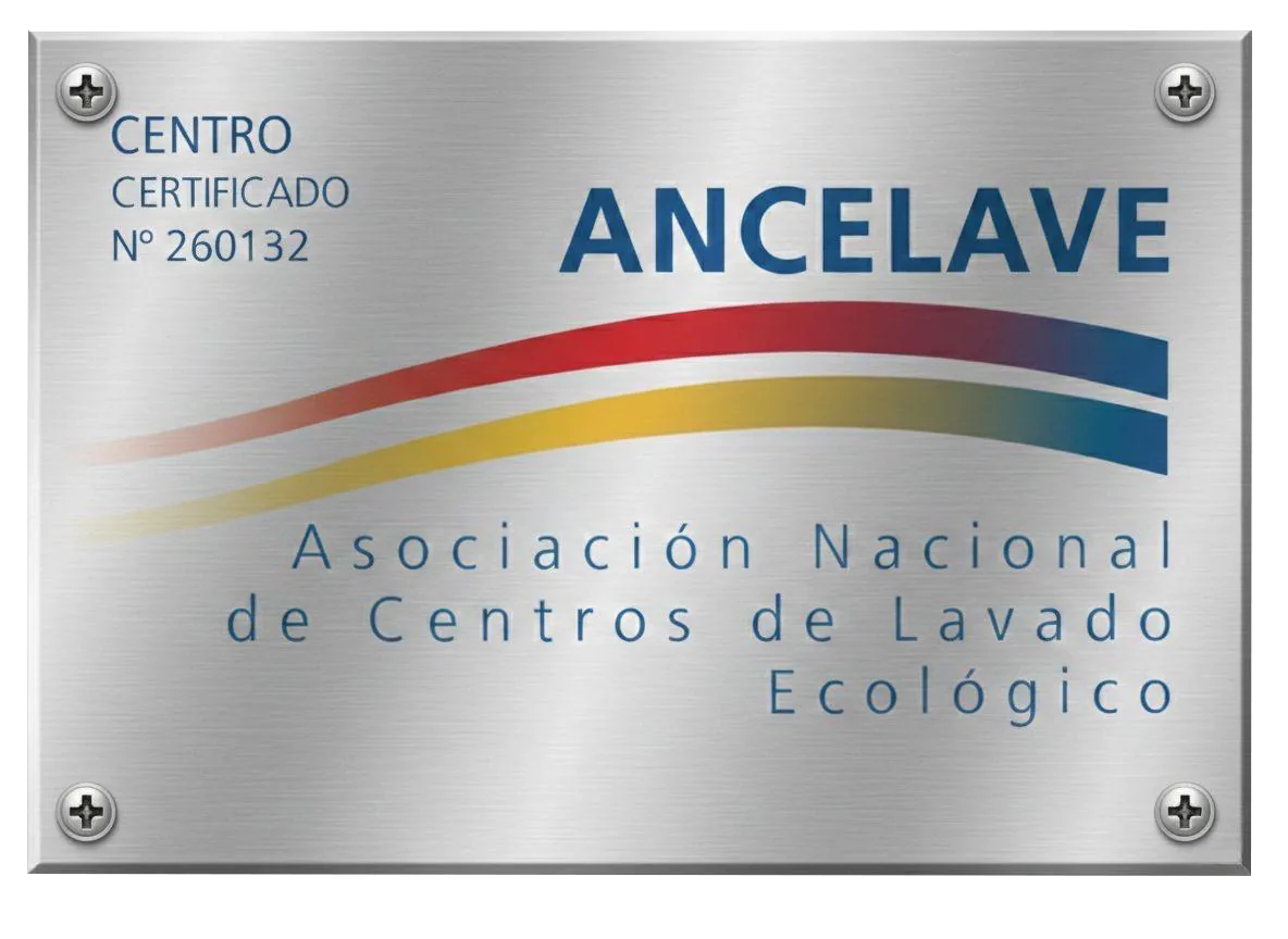 Placa de certificación de ANCELAVE